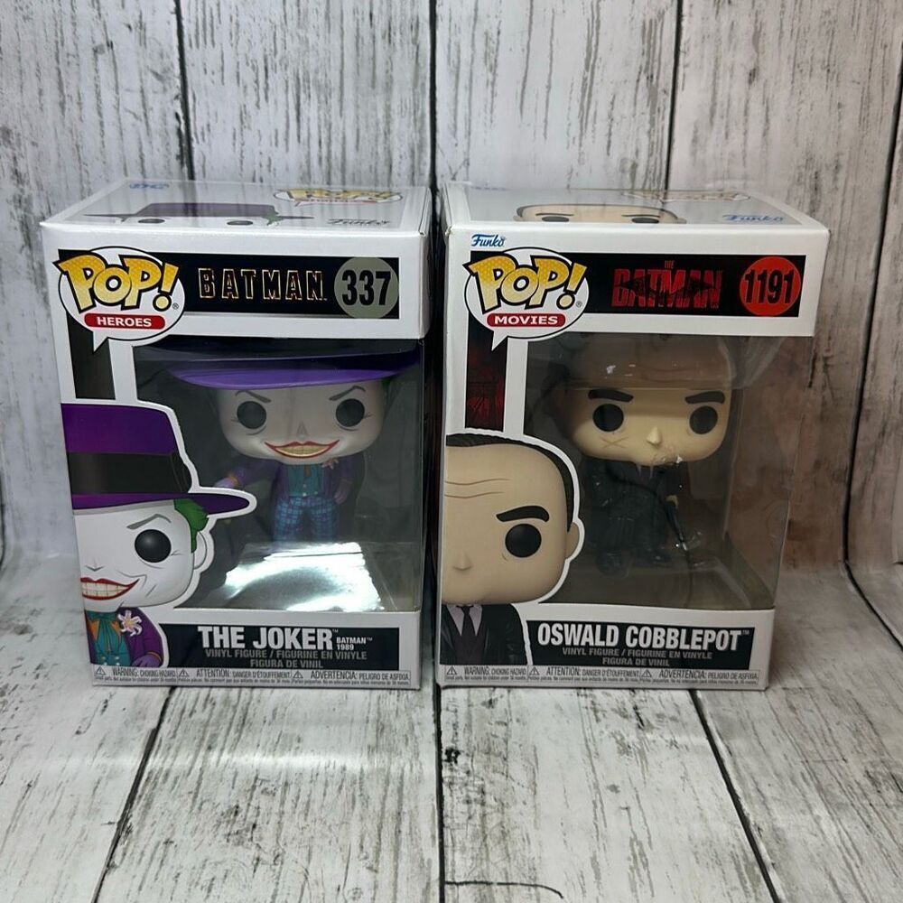 Funko Pop DC Heroes: The Joker Batman  #337 The‎ Batman Oswald Cobblepot #1191